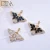 Import Premium zircon pendant colorful butterfly 14k gold-plated jewelry from China