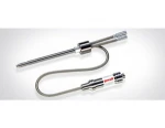 Pressure transmitter with integrated amplifier and heated sensor tip