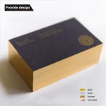 printing companies luxury promotion custom round corner blank premium print cardboard paper visiting business card wholesale