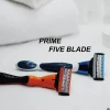private label 5 blade razor shaving system razor for men wholesales