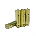 Private label wrapped package blister card power long discharge time 1.5V LR03 AAA Alkaline battery cell factory