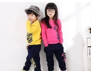 Product Type Korean Style 2pcs Suit Set Clothing For Kids Boys And Girls