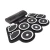 Import Professional digital portable hand roll  silicone  drum surface electronic drum from China
