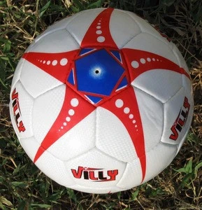 Professional Football Soccer Ball/top match quality/ Pu leather hand stitched football