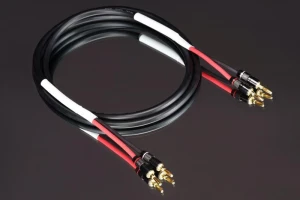 Professional HIFI Speaker Cable for Audio and Video With 24K Gold Plated Banana/Y Plugs