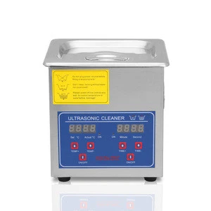 Professional Stainless Steel 1.3 L Ultrasonic Cleaner Heater Timer Bracket Jewelry