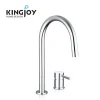 Professional two in one tap three way water mixer 2 hole accessories set brass sink spring faucet kitchen tap