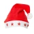 Import Promotional Classic Red Christmas Mini Santa Hat Festival Party Xmas Plush Santa Claus Hat Wholesale from China
