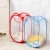 Import Promotional convenient folding with plastic bag laundry basket from China