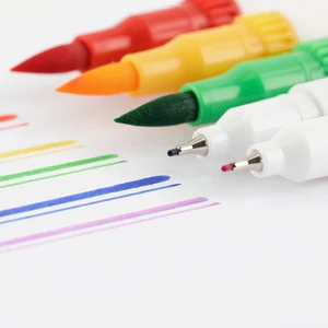 Promotional Watercolor Brush Pen, 100 Colors Brush Dual Tip Painting Water Color Marker Pen Set For Kids