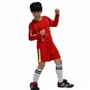 Ptsports wholesale good quality child Youth amateur team football shirt quick dry boy soccer jersey uniform