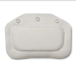 PVC Bath Pillow Home & Garden Bathroom Bathtub Pillow Bathtub Headrest Suction Cup Waterproof Bath Pillows Bathroom Products