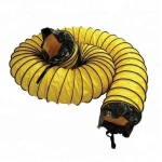 pvc coated fabric fire resistant flexible ventilation ducts for warehouse ventilation