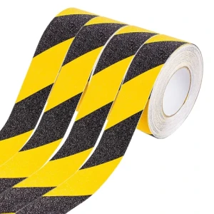 Pvc Frosted Non-slip Tape For Stair Step Non-slip Tape Waterproof Wear-resistant Anti-slip Strip Yellow And Black Warning Tape