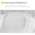 Import PVC multi-functional fashion can be suspended soft bath mat with waterproof sponge pillow, suction cup strong fixed anti-slip from China