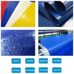 Pvc Tarpaulin Durable Manufacturer Fireproof Waterproof PVC Laminated Tarpaulin