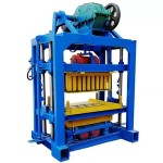 QM4-40 Semi Automatic Cement Brick Concrete Block Making Machine