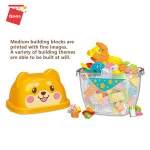 Qman educational blocks toy plastic science toys constructions toys for boy kid