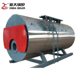 Quality Assured Pharmaceutical Industry use WNS Diesel Oil Fuel Horizontal Steam Boiler