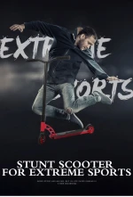QUZOOR New Fashion Design hot sale best price Adults Pro Stunt kick scooter