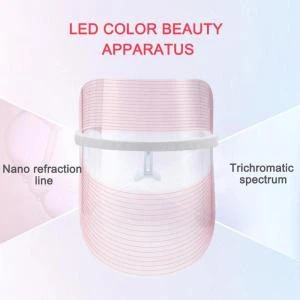Raiposa 3 Colors LED Light Therapy Face Mask Anti Acne Anti Wrinkle Facial SPA Instrument Treatment Beauty Device Face Skin Care