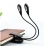 Import Reading USB Rechargeable Led Clip Book Light With Indicator Light from China