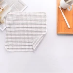 Ready Stock Fast Drying Jacquard check Wash Hand Towels
