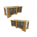 Recycled Materials And Paper Best Price Frame Pack With Wooden Plastic Pallets Material Structure From ELTETE Company