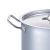 Import Restaurant Kitchen Straight Shape Stainless Steel Stock Pot Cookware Soup Pot from China