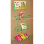 Retail Shop Display Metal Wire Hanging Potato Chips Pop Rack (PHY1003F)