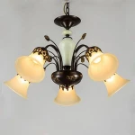 RETRO INDOOR LIGHTING VINTAGE FLOWER CHANDELIER FOR KITCHEN DOWNLIGHT FANCY CHANDELIER PENDANT LIGHT