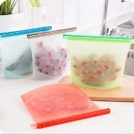 Reusable Food Grade Vegetable Storage Bag Versatile Preservation Bag Container for Fruits Vegetables Silicone Food Storage Bag