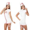Role playing white sexy uniform temptation nurse loaded sexy underwear