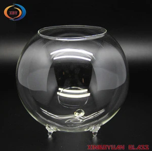 Round Glass Ball Bowl Vase Terrarium Fish Tank