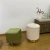 Import Round Storage Ottoman Vanity stools & ottomans living Room seat pouffe ottoman with metal leg from China