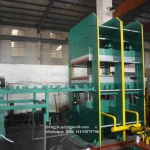 rubber mat moulding press for vulcanizing rubber floor mat