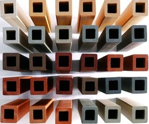S50 clay terracotta ceramic square baguette tube pipe glazed sunscreen louver for exterior curtain wall decoration material