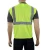 Import Safety Vest Zipper with Pockets High Visibility Reflective Lime from China