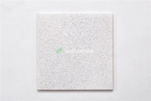 Samistone Marble Bianco Diamante White Marble Bush Hammered Floor Tile