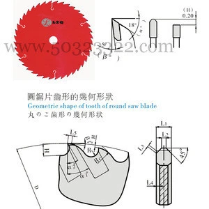 Saw milling cutter for cutting wood