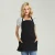 Import Schurzen delantales Fashion home kitchen room polyester cotton apron short necklace waistband black Cleaning Cooking Aprons from China