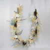 Senmasine 6ft fall garlands with white pumpkin berries maple leaves pinecone front door hanging autumn festival decor