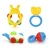 Import Set of 12 Early Education Musical Toy Set Grab and Spin Shaker Infant Newborn Baby Rattle with Storage Box from China