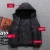Import Short down jacket mens winter hooded thick white duck down handsome casual hooded youth cotton jacket from China