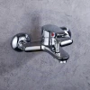 Shower mixer  most popular wall mounted bath tap durable water tap mixer toilet faucet brass material wall mount shower tap