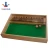 Import Shut The Box Board Game Includes 2 Wooden Dices from China
