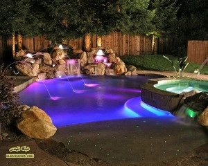 side glow fiber lighting fiber  for swimming pool lighting