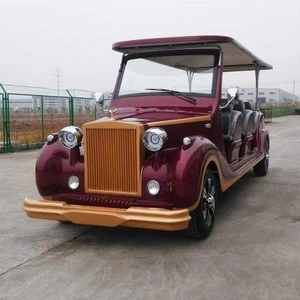 Sightseeing Classic Vintage Car/Classic electric tourist bus For Sale