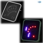 Silicone Quartz 29-Crystal Stone Silicone genneva LED Watch
