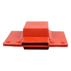 Silicone rubber electrical insulation cover customized heat shrink busbar cover